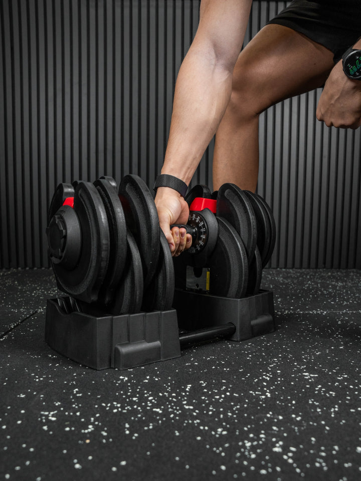 Adjustable Dumbbell & Barbell Set SQMIZE® AJDB41