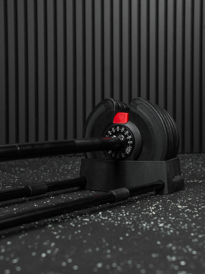 Adjustable Dumbbell & Barbell Set SQMIZE® AJDB41