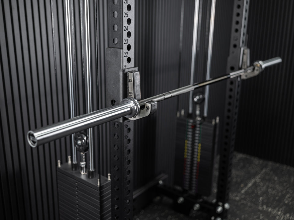 Bison Barbell Crosslifting SQMIZE ELITE CLUB OB86CRm-D Titanium Black (20kg)