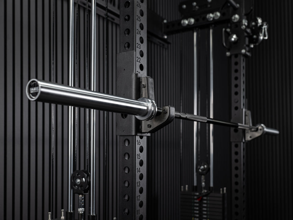 Bison Barbell Crosslifting SQMIZE ELITE CLUB OB86CRm-D Titanium Black (20kg)