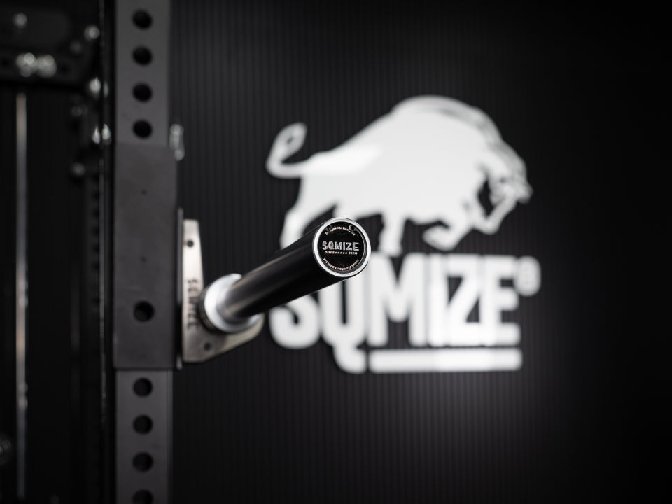 Bison Barbell Crosslifting SQMIZE ELITE CLUB OB86CRm-D Titanium Black (20kg)