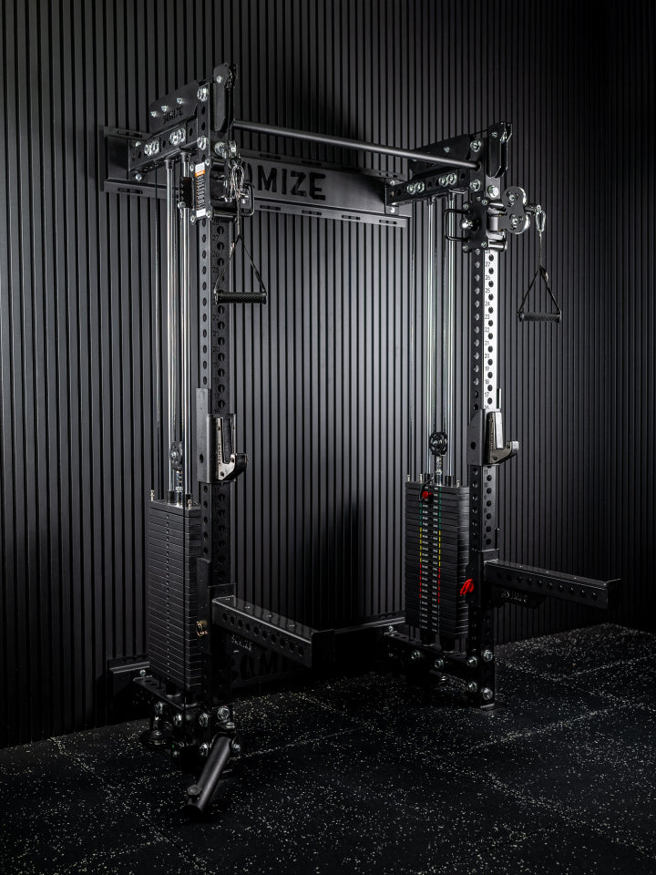 Functional Wall Twin Tower SQMIZE® ELITE CLUB SQ-S755-90, hoogte 204 cm