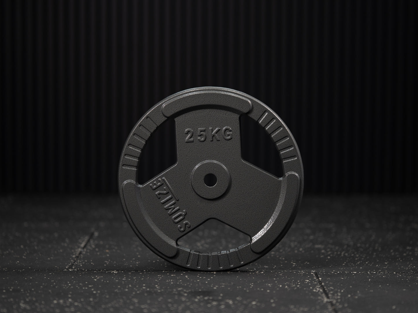 SQMIZE® OPH30 - 25 kg Gewichtsschijf – Antraciet (30 mm)