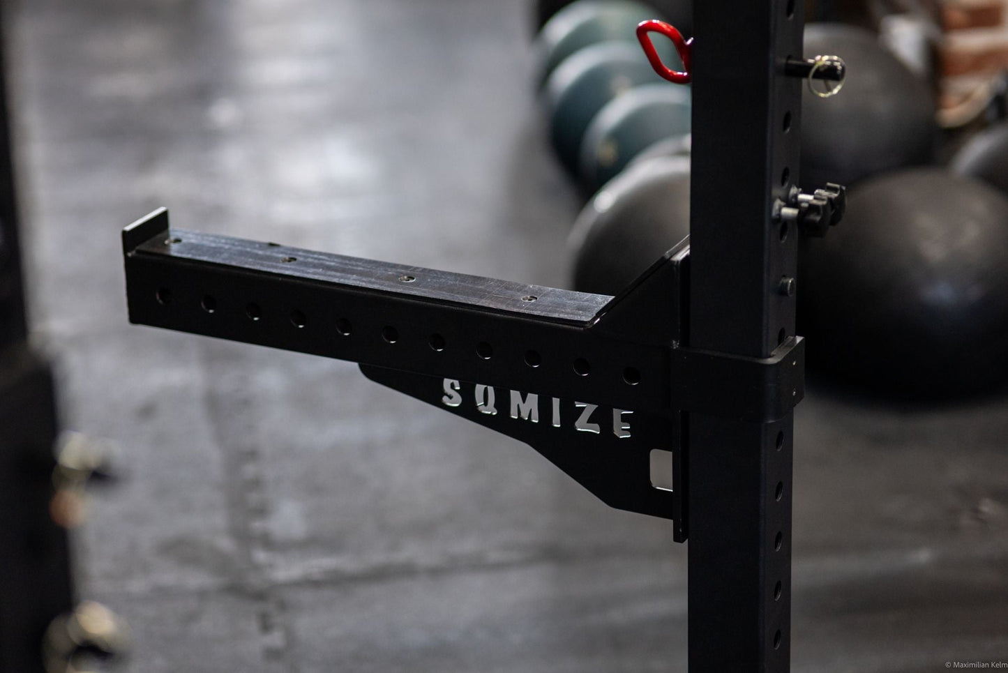 Adjustable Squat Rack SQMIZE® ELITE CLUB SQ525 FLX, H178 - 246 cm - SQMIZE Nederland