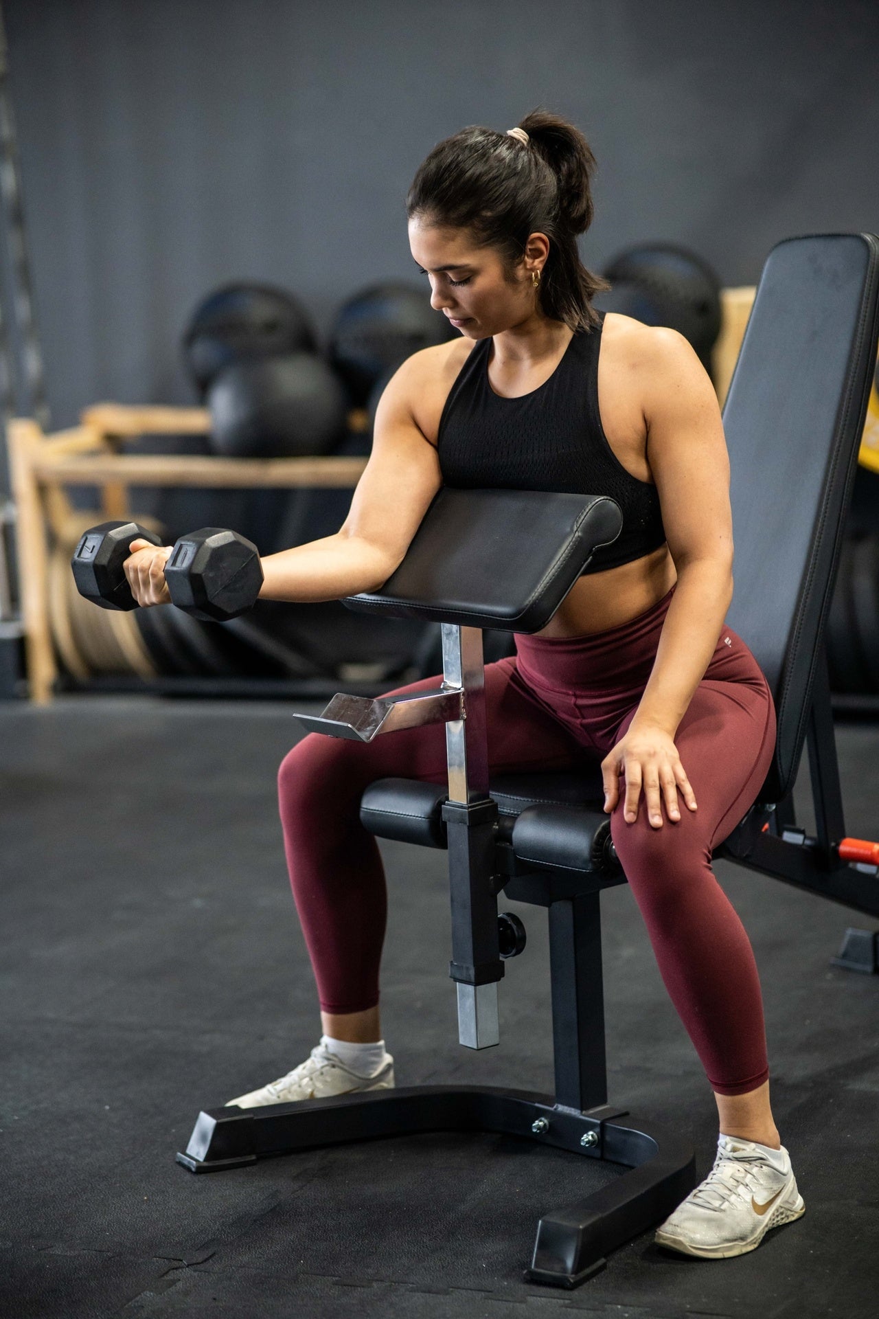 Arm Curl SQMIZE® FID5i-PC voor Fitnessbank SQMIZE® FID5i ELITE - SQMIZE Nederland