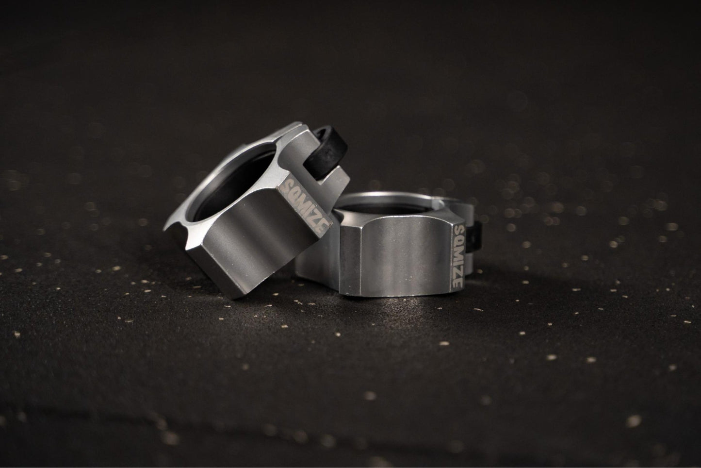 Barbell Sluiting - JAW klem - 50 mm SQMIZE® OC16 Elite Aluminium Zilver - SQMIZE Nederland