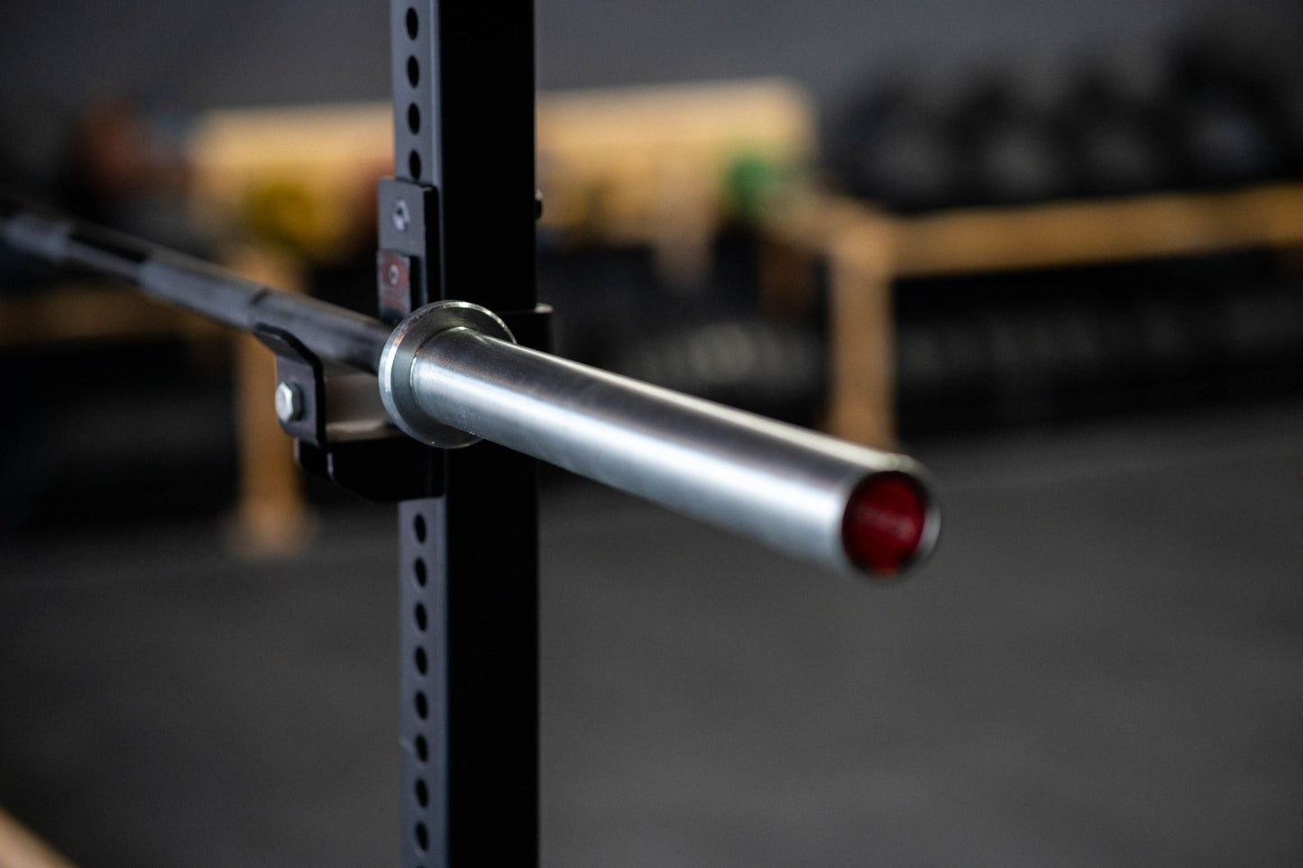 Black Bison Powerlifting Barbell SQMIZE® OB86PLm-KDK POWER PACK Ceramic Black-Onyx (20kg) - SQMIZE Nederland