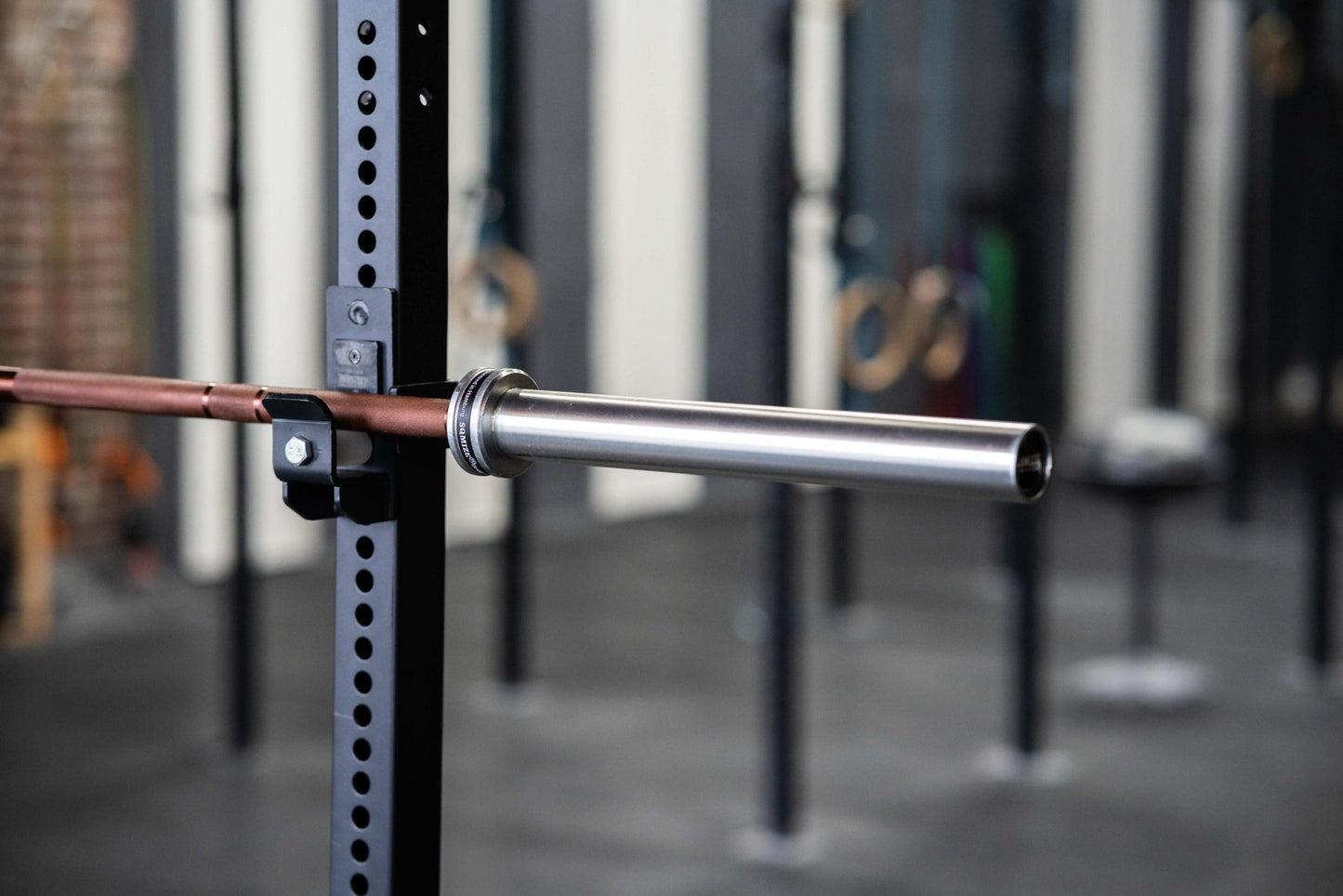 Bumper Plate Met Barbell SQMIZE® BBS100 Training Set, 120 kg - SQMIZE Nederland