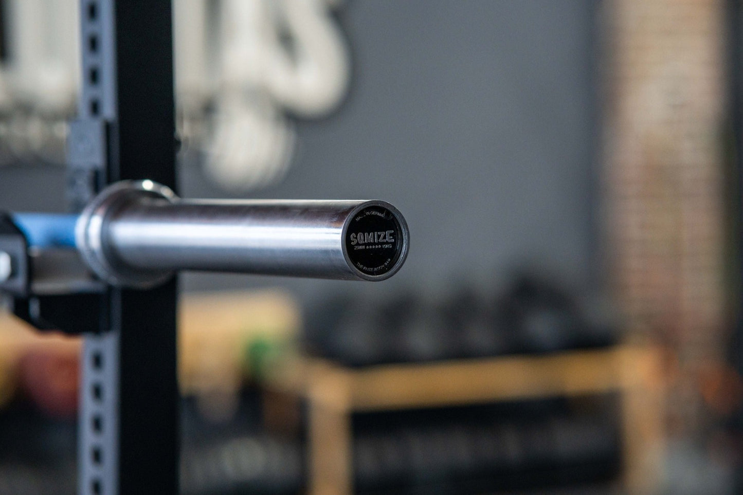 Cerakote Barbell SQMIZE® PREMIUM BISON OB79CRw-DG Polar Blue (15kg) - SQMIZE Nederland
