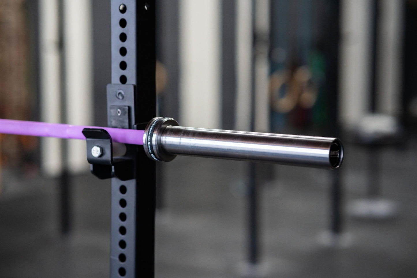 Cerakote Barbell SQMIZE® PREMIUM BISON OB79CRw-DG Purple Lights (15kg) - SQMIZE Nederland