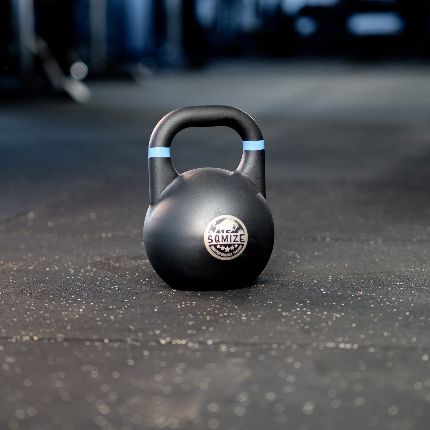 Competition Steel Kettlebell SQMIZE® CSK12, BLACK EDITION, 12 kg - SQMIZE Nederland