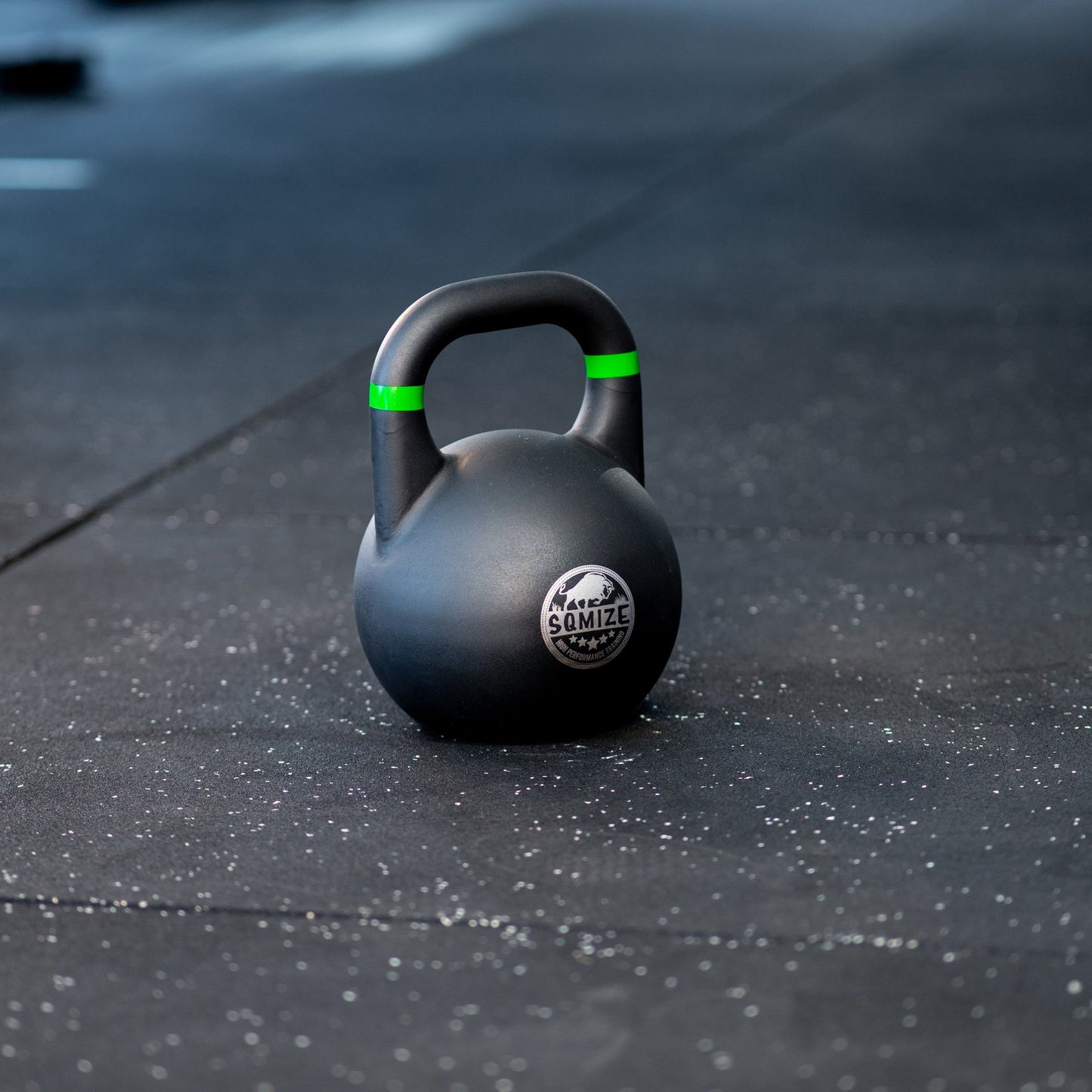 Competition Steel Kettlebell SQMIZE® CSK24, BLACK EDITION, 24 kg - SQMIZE Nederland