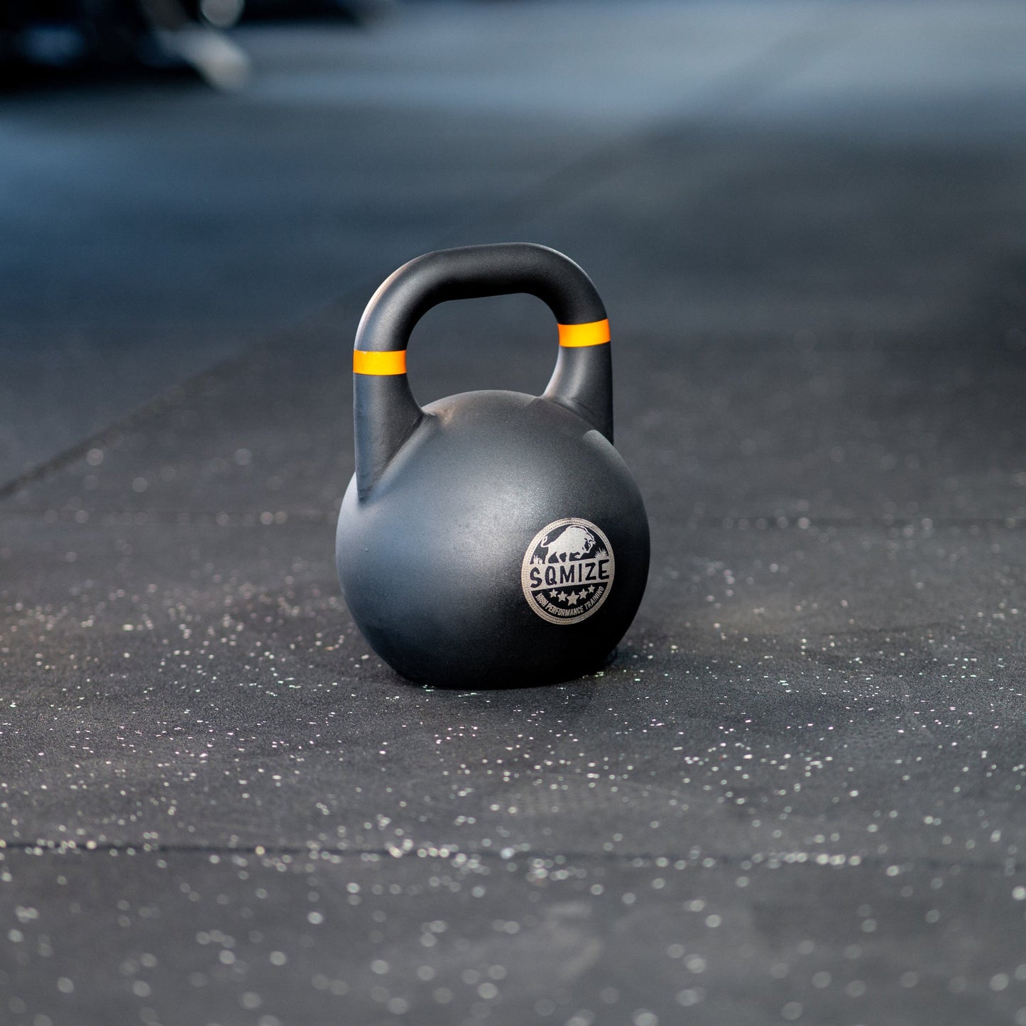 Competition Steel Kettlebell SQMIZE® CSK28, BLACK EDITION, 28 kg - SQMIZE Nederland