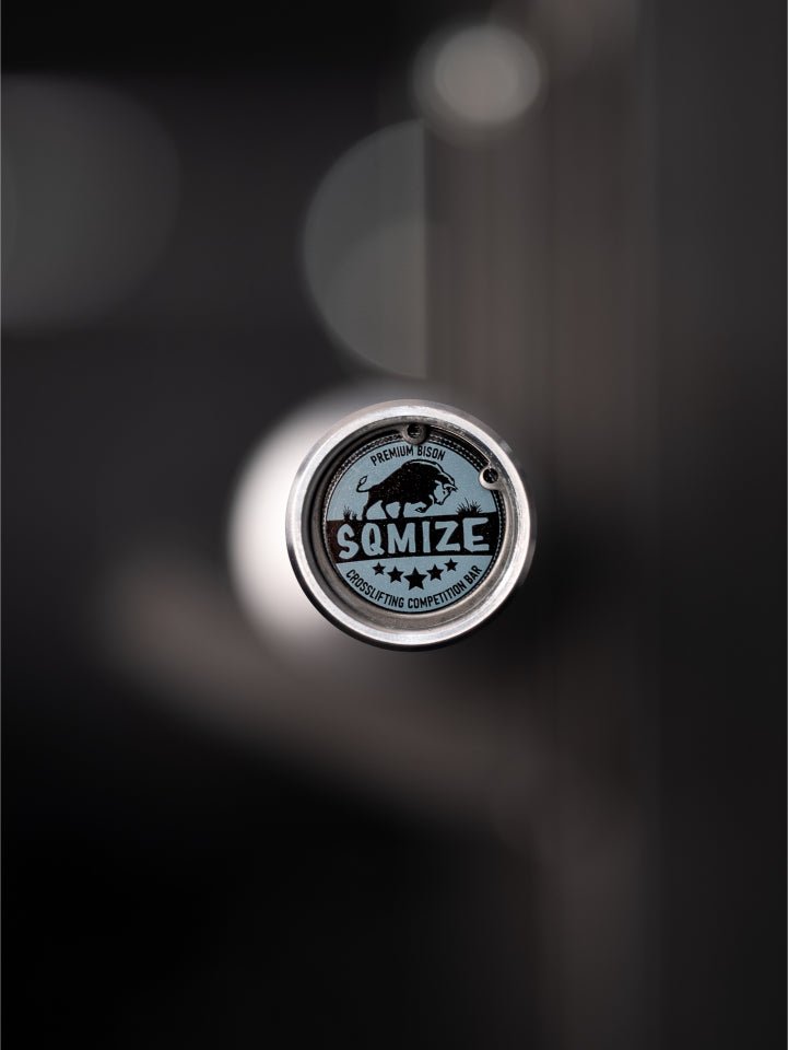 Crosslifting Competition Barbell SQMIZE® PREMIUM BISON OB86CR-K (20kg) - SQMIZE Nederland