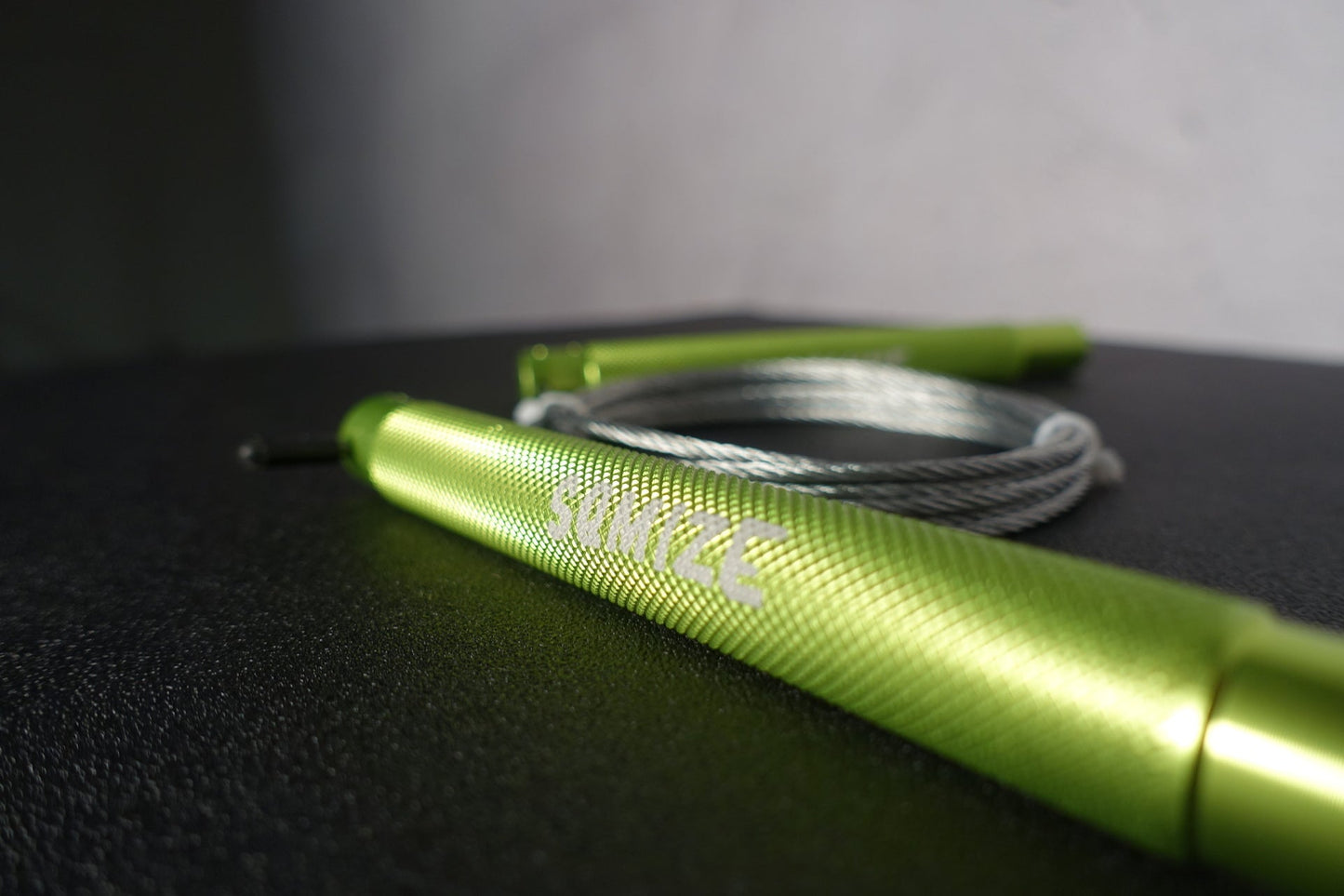 Heavy Jump Rope SQMIZE® SRS Training Stainless Steel, Monster Green - SQMIZE Nederland