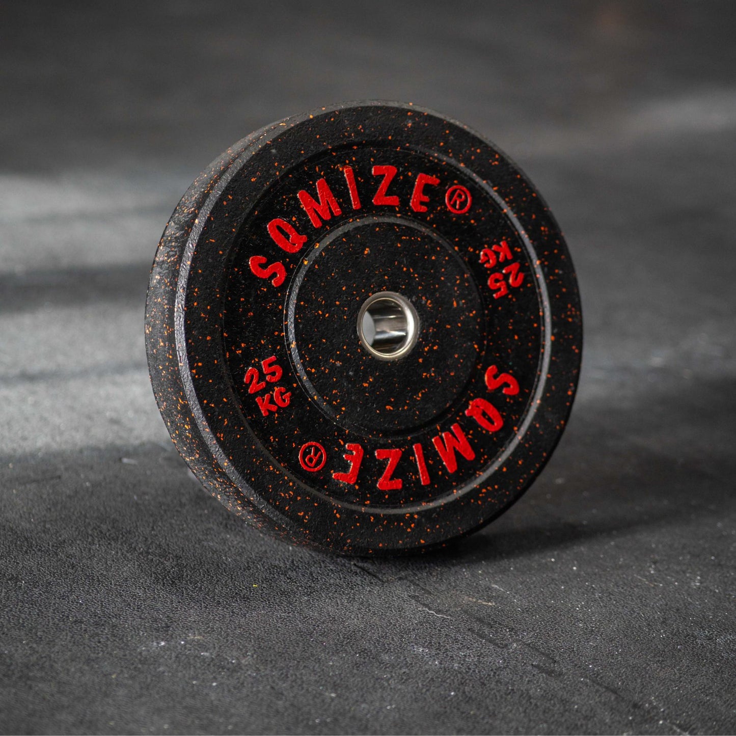 High-Tempered Bumper Plate SQMIZE® CRBP-C25 Training Color, 25 kg - SQMIZE Nederland