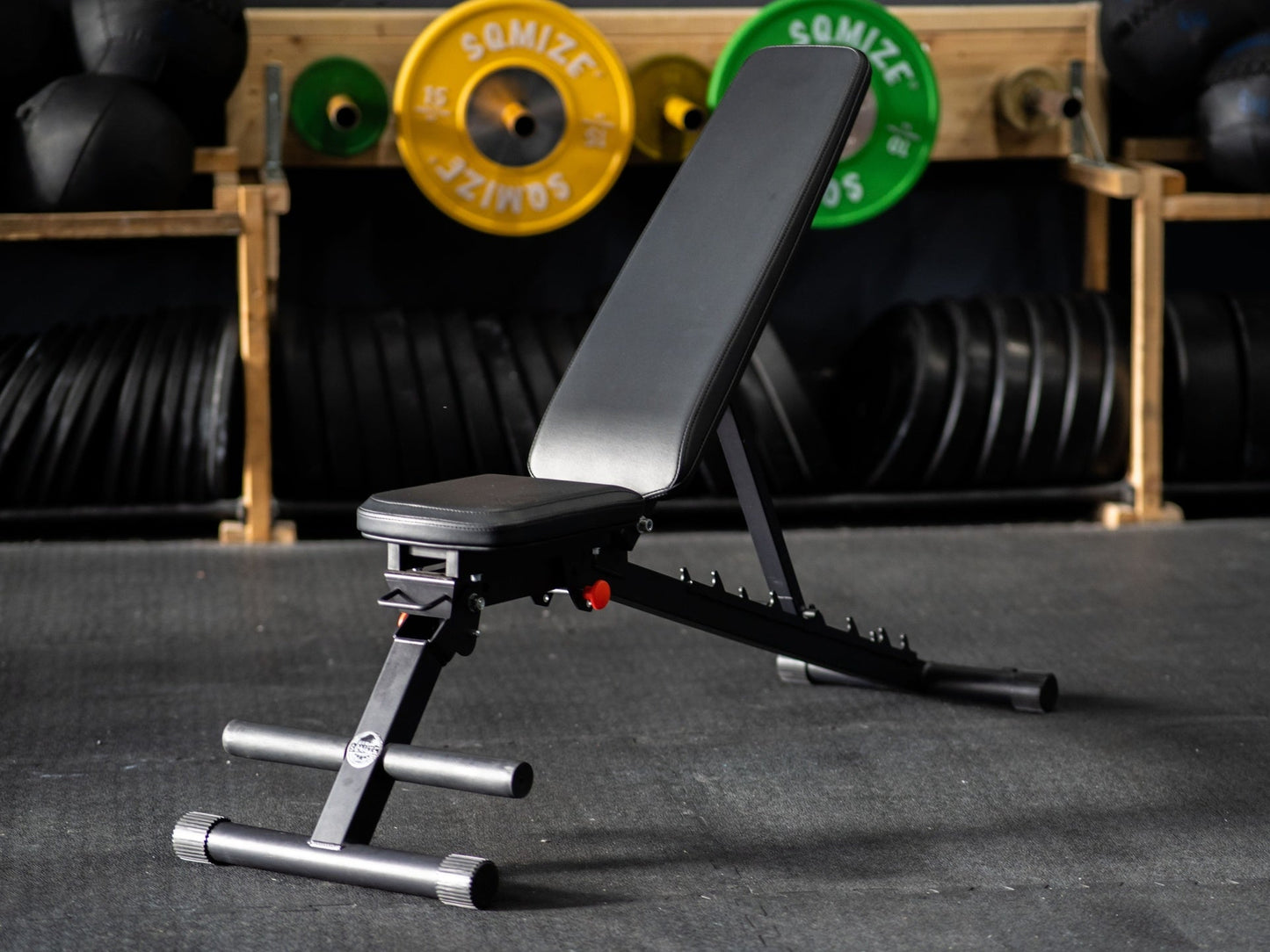 Inklapbare Halterbank SQMIZE® PREMIUM BISON FB3i - SQMIZE Nederland