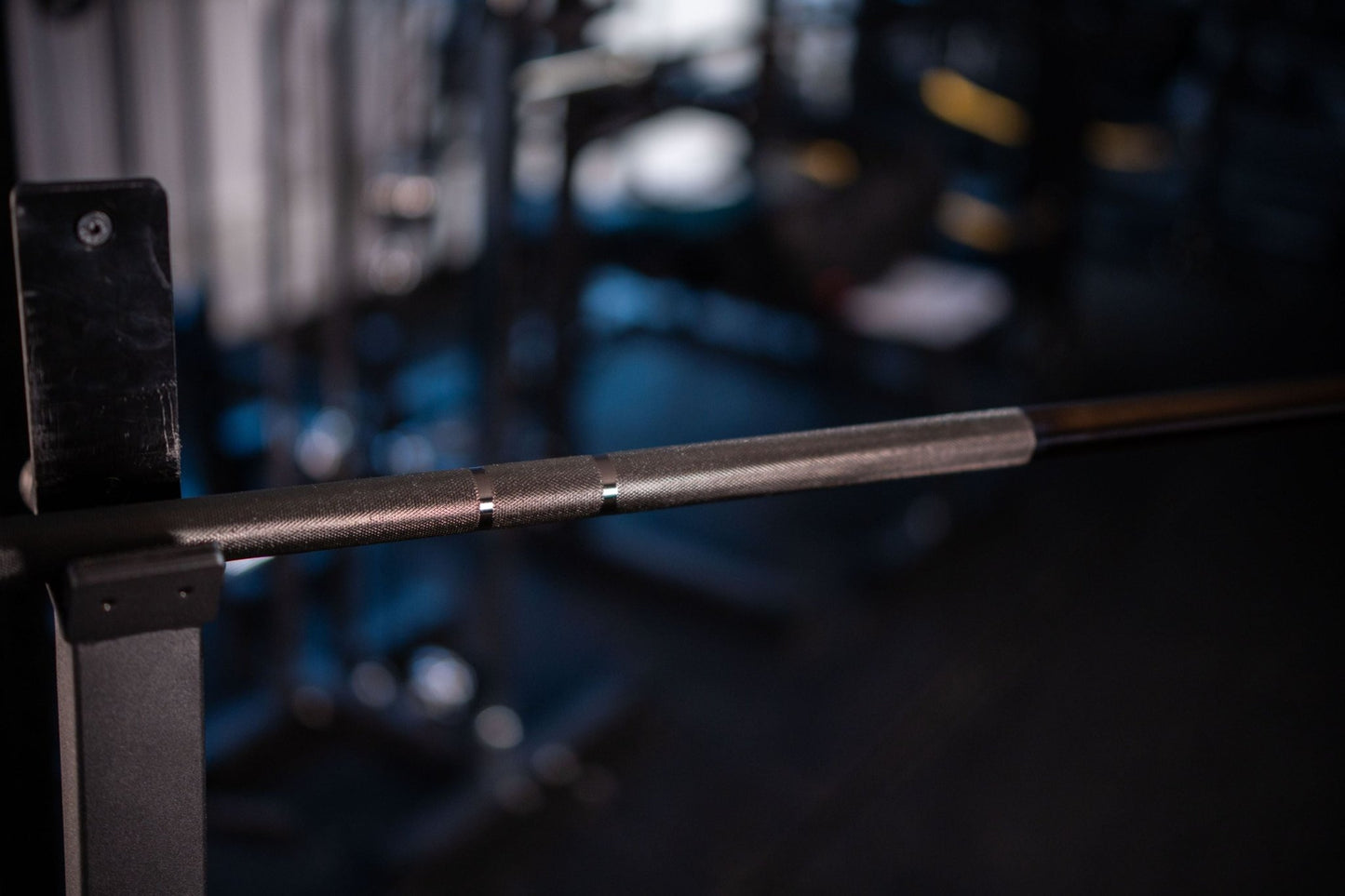 Olympia Barbell SQMIZE® ELITE CLUB OB79CRw-ES Titanium Black (15kg) - SQMIZE Nederland