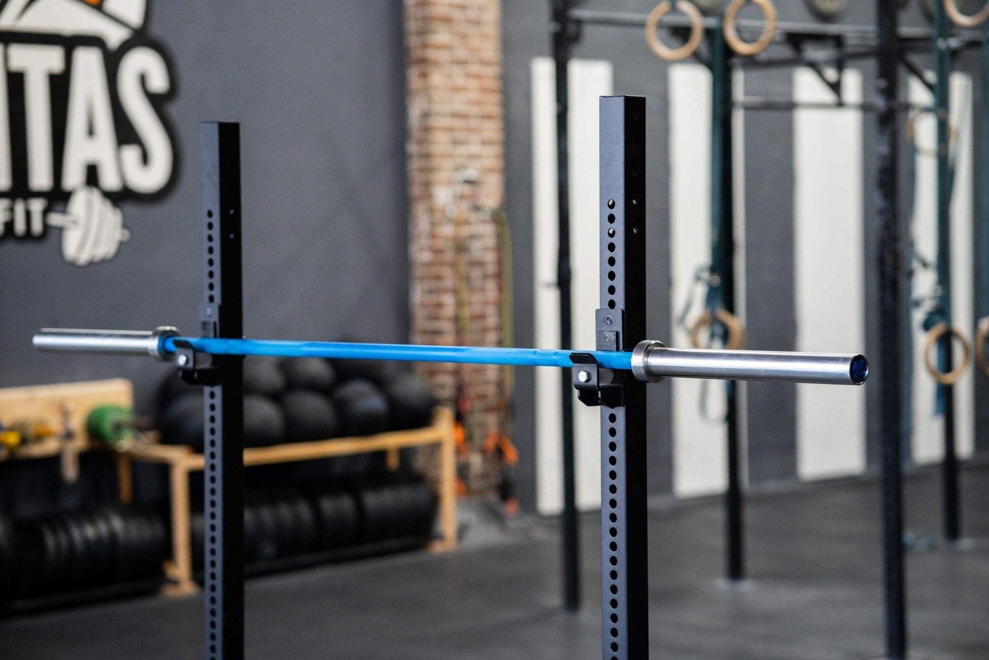 Olympia Barbell Weightlifting SQMIZE® POWER PACK OB86WL-XE Ceramic Blue (20kg) - SQMIZE Nederland