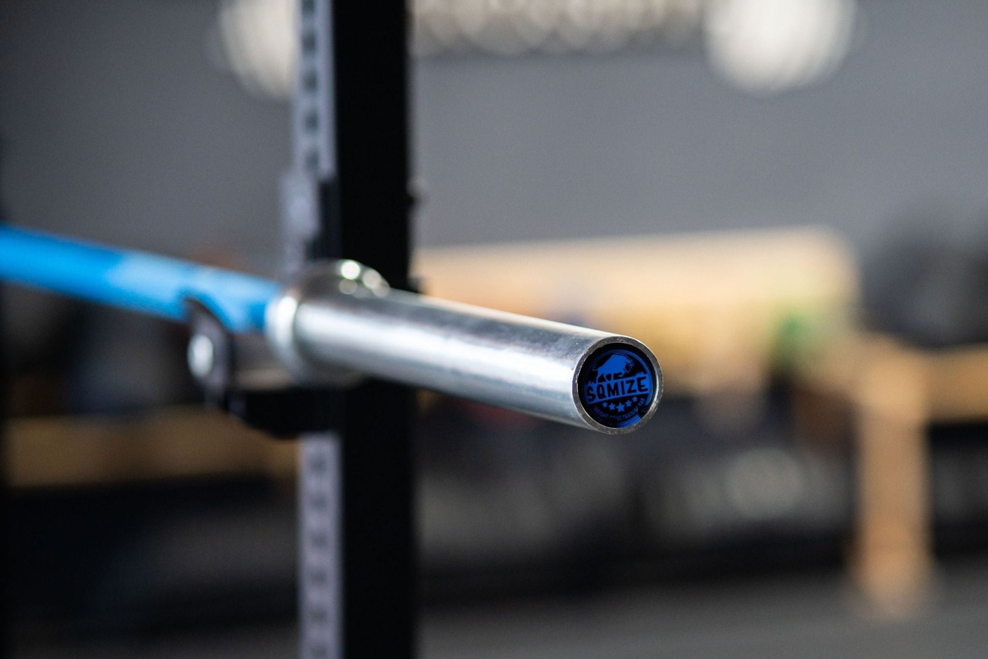 Olympia Barbell Weightlifting SQMIZE® POWER PACK OB86WL-XE Ceramic Blue (20kg) - SQMIZE Nederland