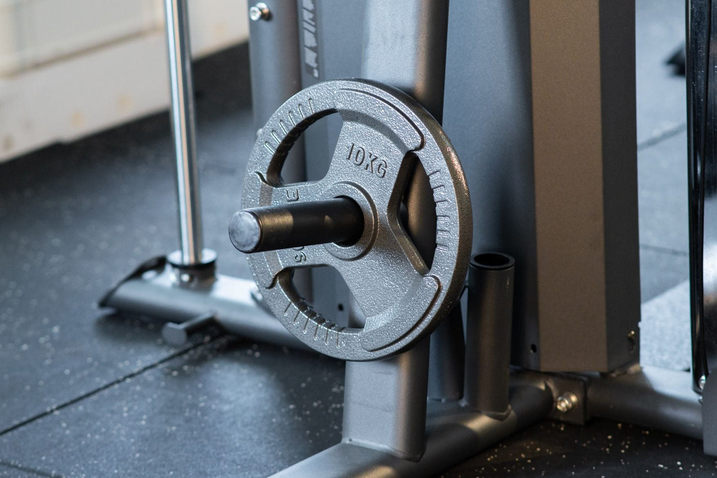 Olympia barbellschijf SQMIZE® OPH10 antraciet, 10 kg - SQMIZE Nederland