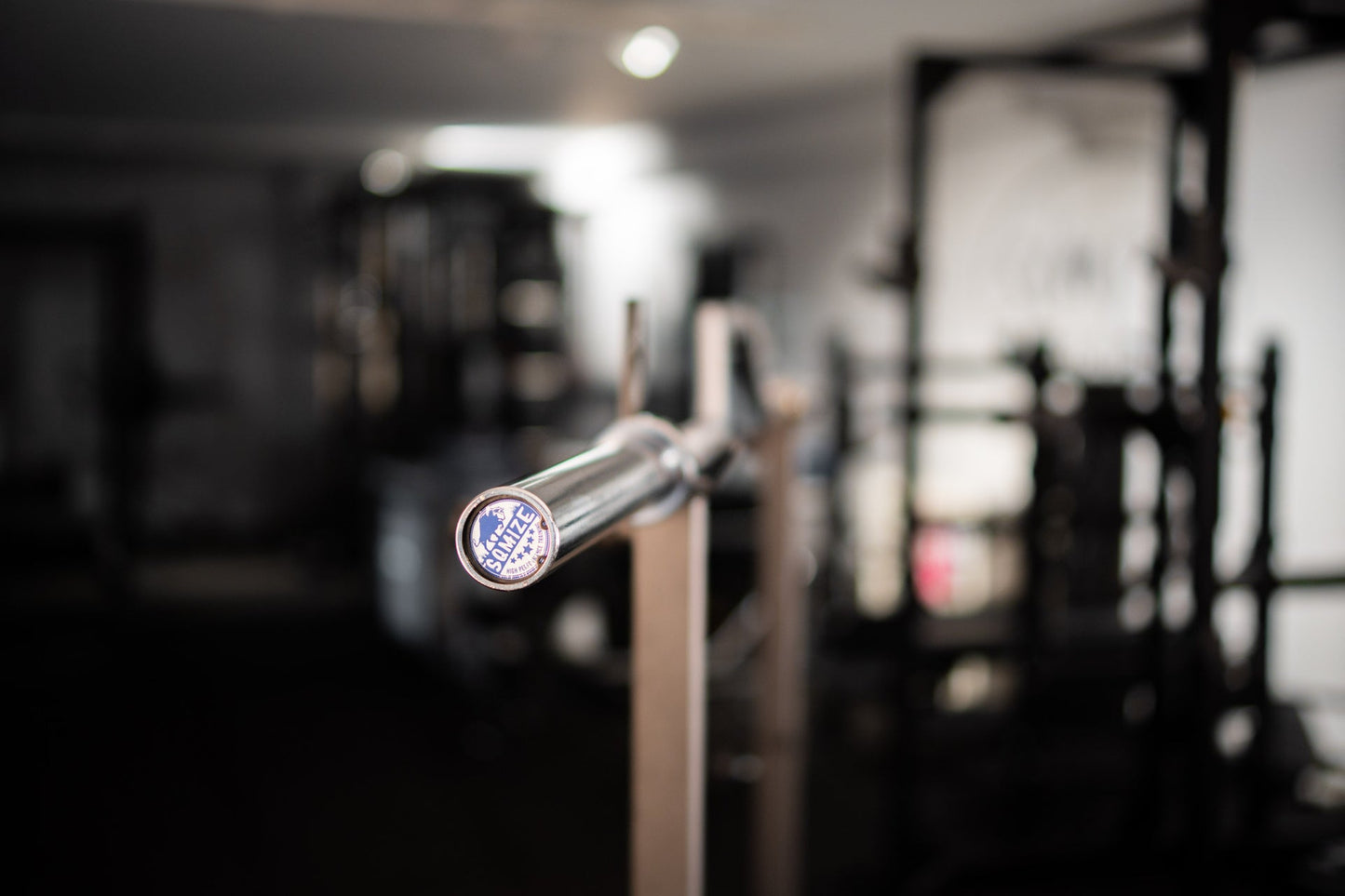 Olympia Cambered Bench and Row Press Bar SQMIZE® OB86CB-R+ (20kg) - SQMIZE Nederland