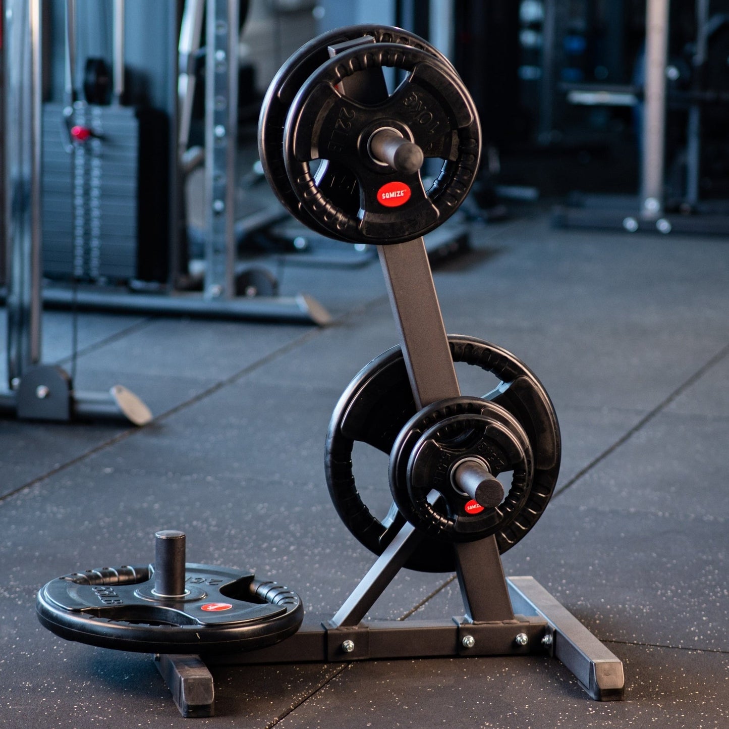 Olympic Classic Rubber Plate-Set SQMIZE® OPR100, 100 kg - SQMIZE Nederland