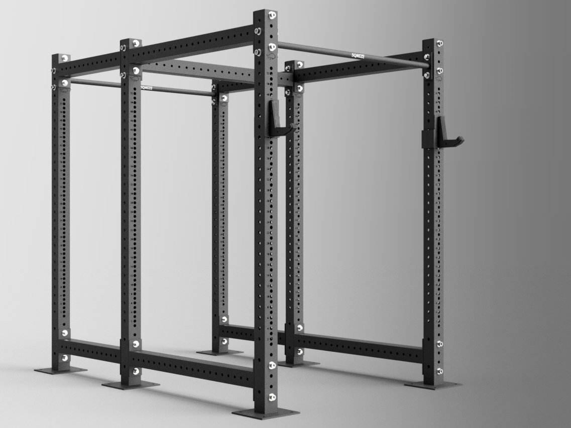 Power Rack + Half Rack Configurator SQMIZE® PREMIUM BISON - SQMIZE Nederland