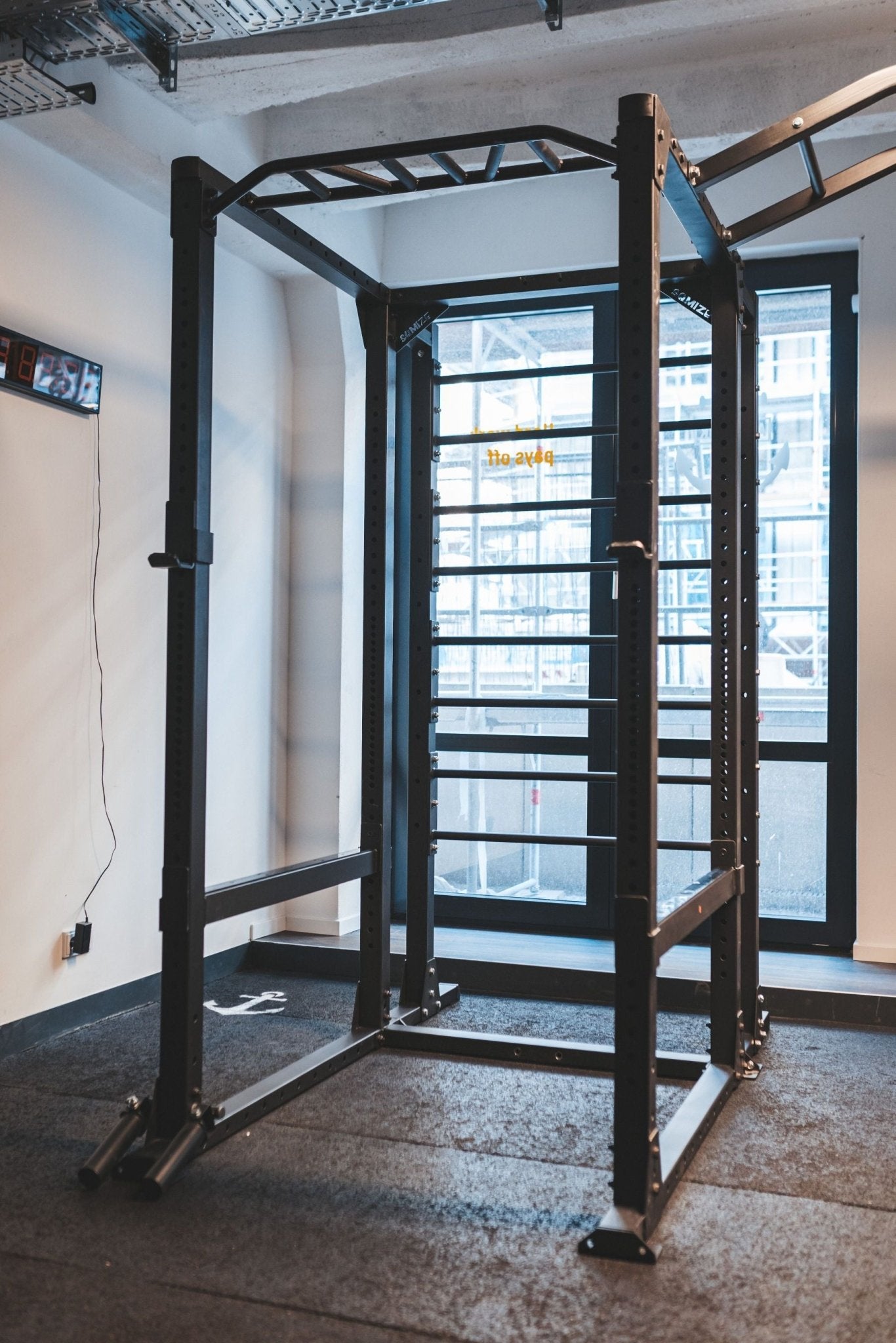 Power Rack Wandrek Metaal SQMIZE® SQ480LD - SQMIZE Nederland