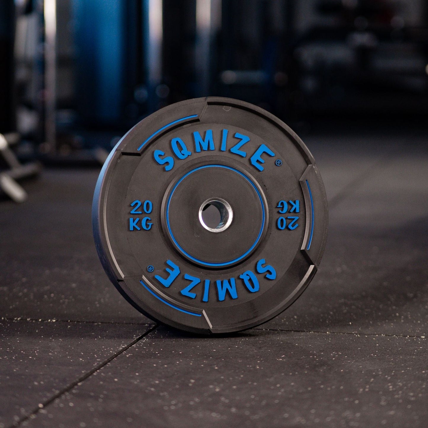 Premium Bison Black Bumper Plate Set SQMIZE® V-BBP100, 100 kg - SQMIZE Nederland