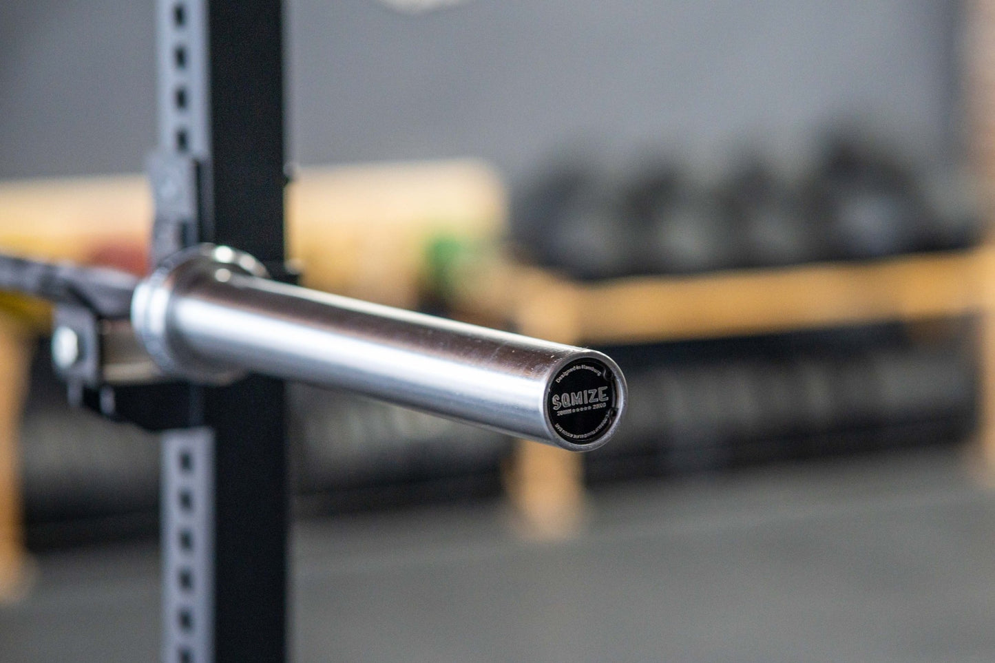 Premium Bison Competition Bumper Plate Met Barbell Set SQMIZE® CompBS90, 110 kg - SQMIZE Nederland