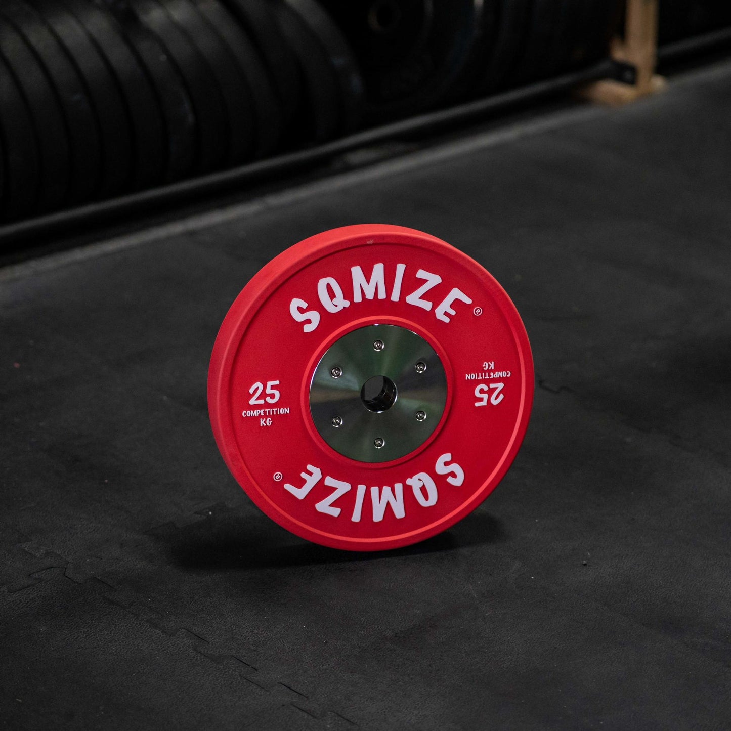 Premium Bison Competition Bumper Plate Set SQMIZE® CompBP140, 140 kg - SQMIZE Nederland