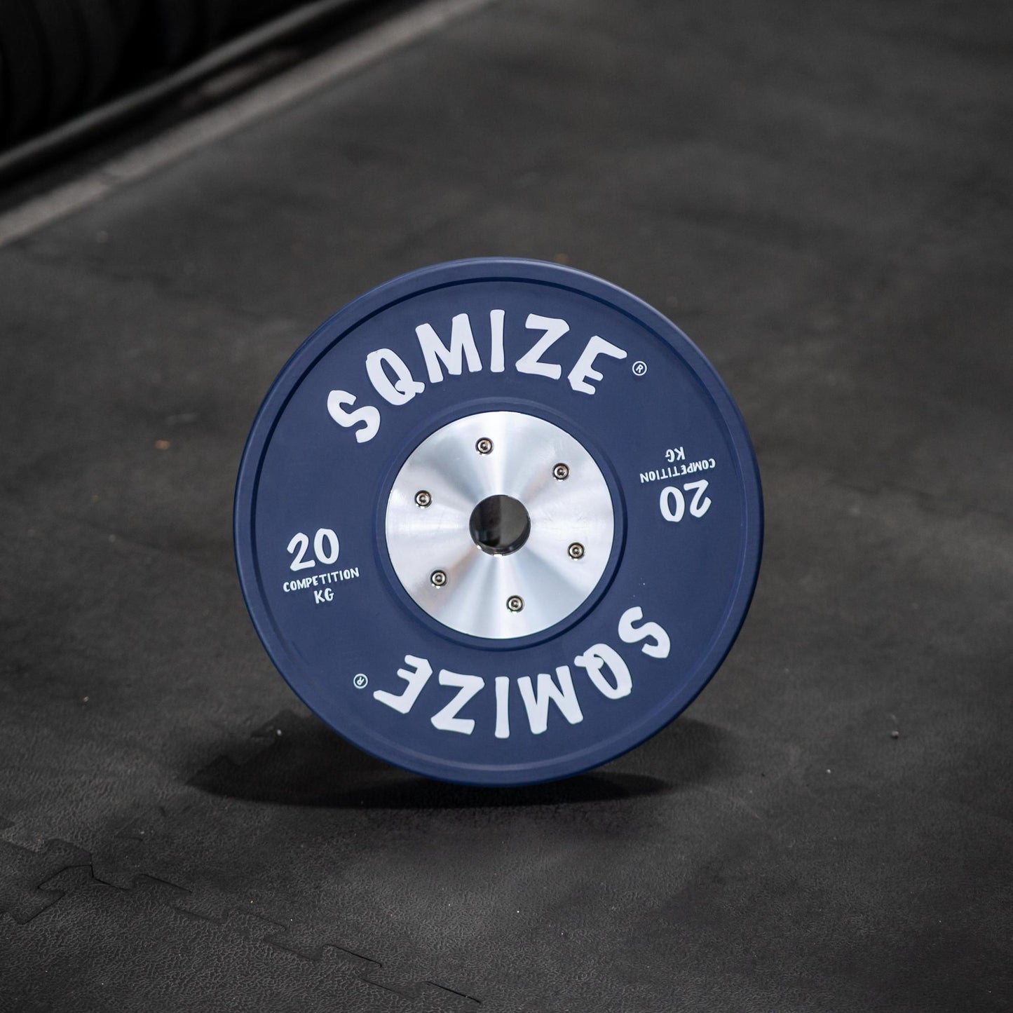 Premium Bison Competition Bumper Plate Set SQMIZE® CompBP90, 90 kg - SQMIZE Nederland