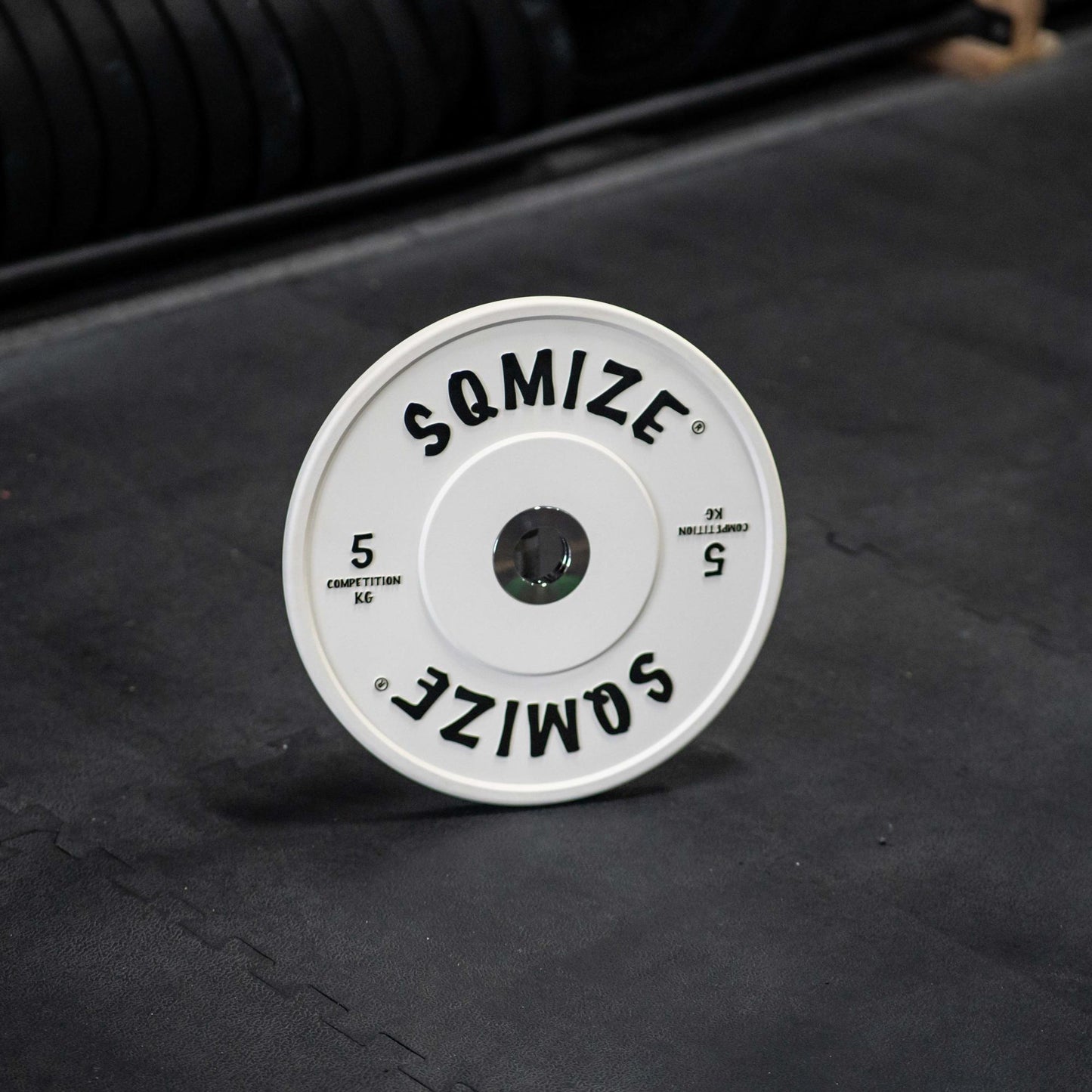 Premium Bison Competition SQMIZE® Bumper Plate CompBP5 - SQMIZE Nederland
