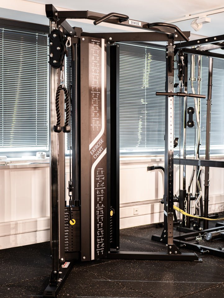 Professioneel Triangle Kabelstation, Functional Trainer SQMIZE® ELITE CLUB FT18i XTR - SQMIZE Nederland