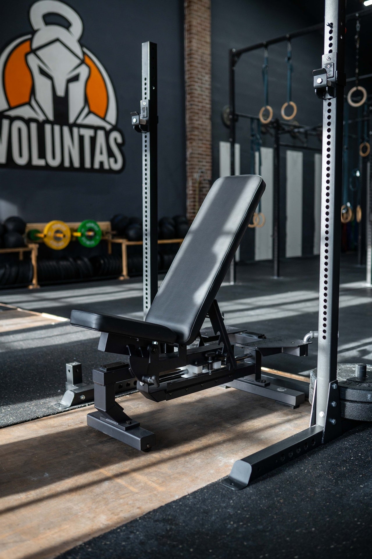 Trainingsbank SQMIZE® ELITE CLUB SQ-R660 met Spotterstands - SQMIZE Nederland