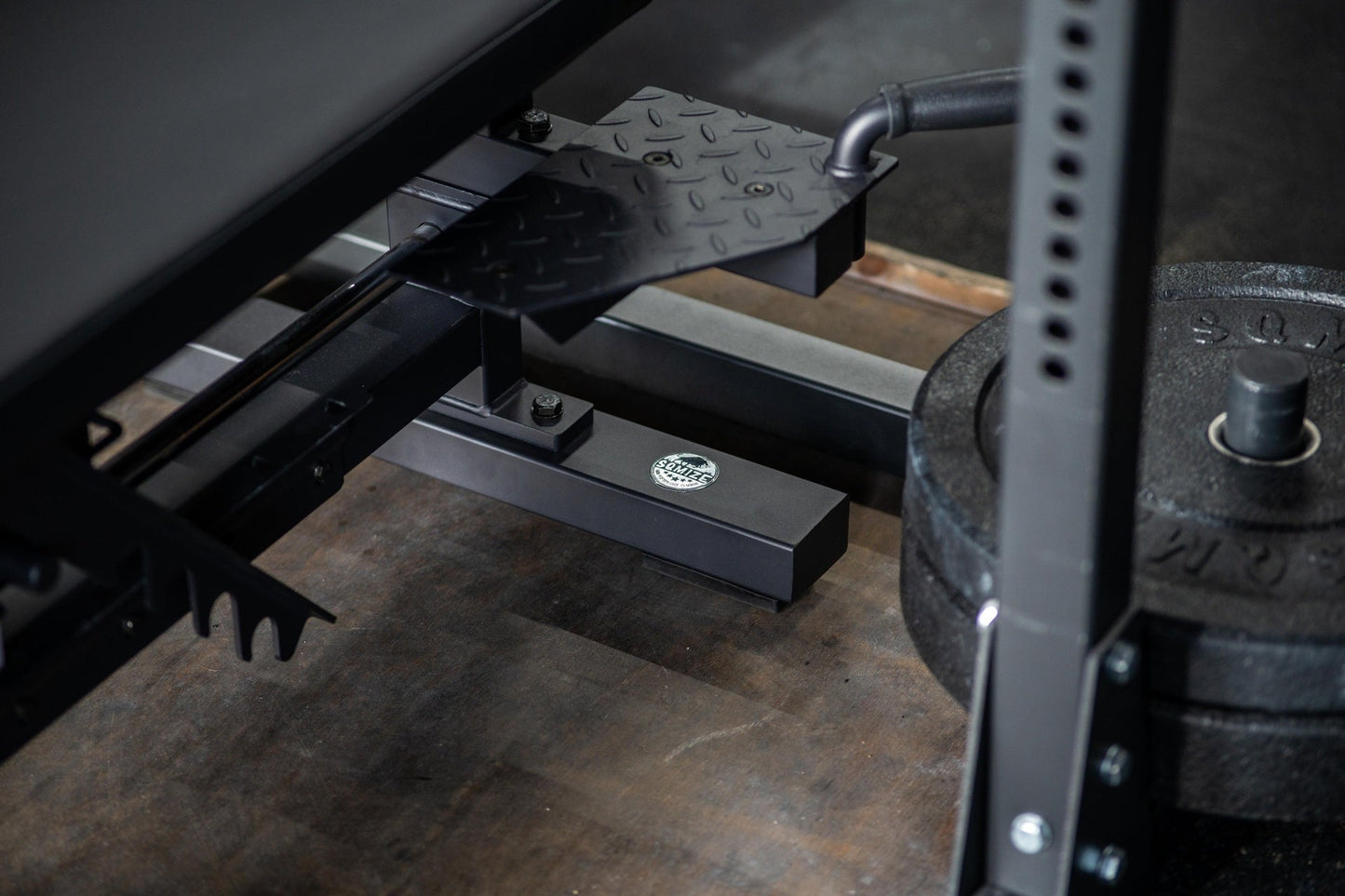Trainingsbank SQMIZE® ELITE CLUB SQ-R660 met Spotterstands - SQMIZE Nederland