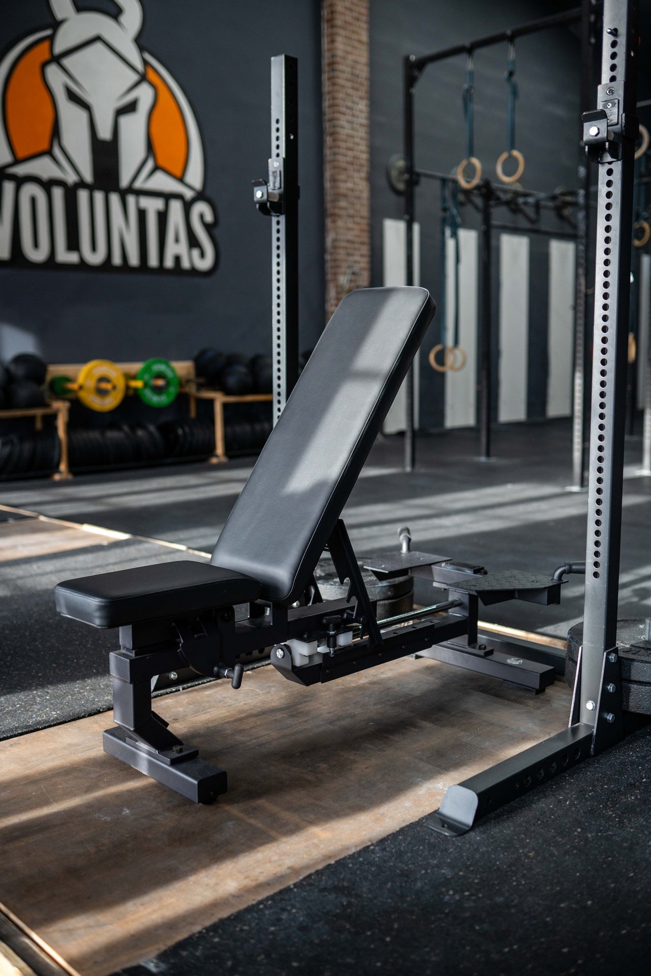 Trainingsbank SQMIZE® ELITE CLUB SQ-R660 met Spotterstands - SQMIZE Nederland
