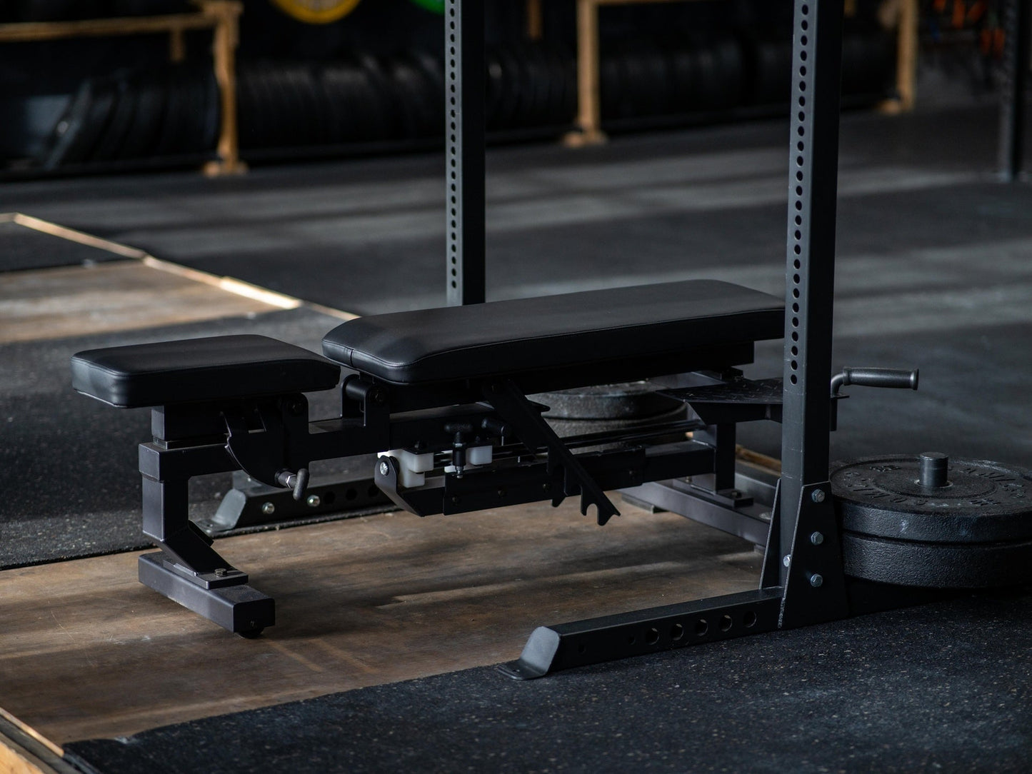 Trainingsbank SQMIZE® ELITE CLUB SQ-R660 met Spotterstands - SQMIZE Nederland
