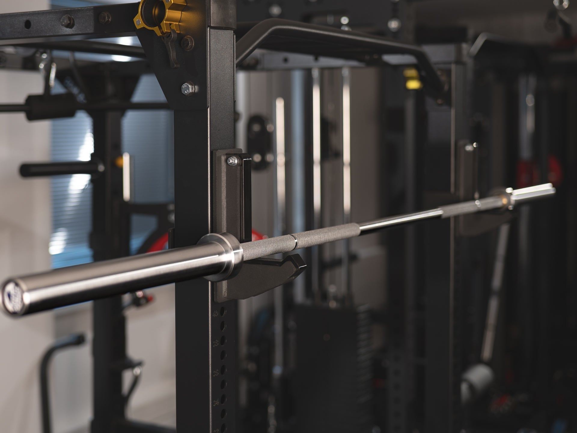Weightlifting Competition Barbell SQMIZE® PREMIUM BISON OB86WL-K (20kg) - SQMIZE Nederland