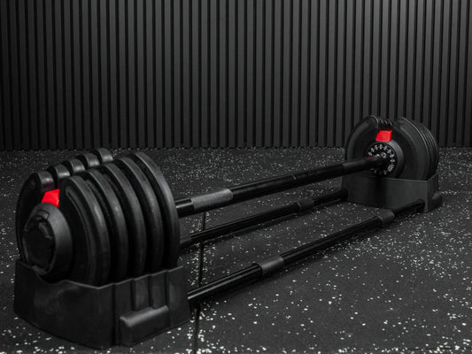 Adjustable Dumbbell & Barbell Set SQMIZE® AJDB41