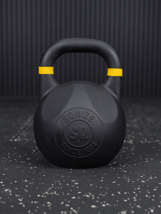 Black Competition Kettlebell SQMIZE® BCK16, 16 kg