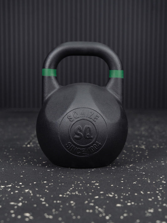 Black Competition Kettlebell SQMIZE® BCK24, 24 kg