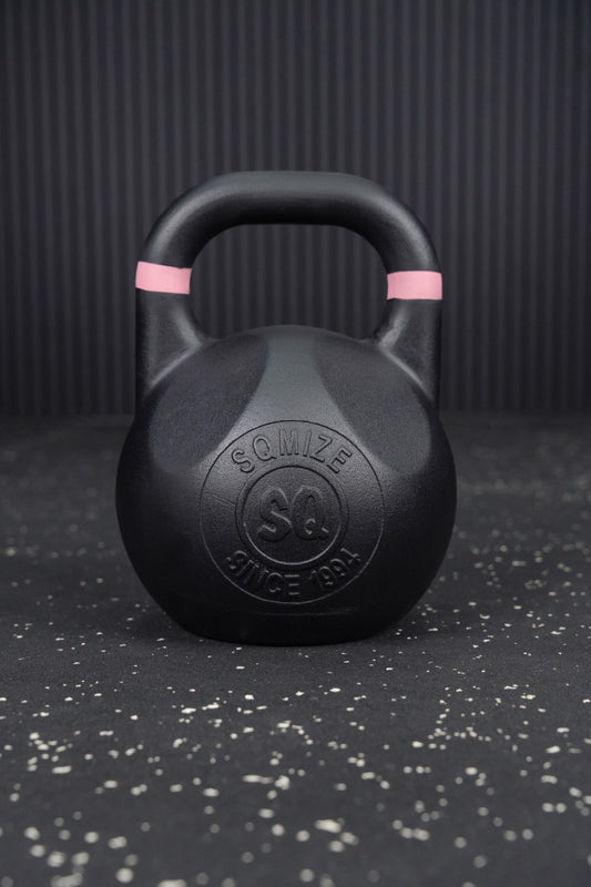 Black competition kettlebell SQMIZE® BCK8, 8 kg