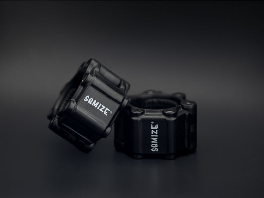 Barbell Sluiting - JAW klem - 50 mm SQMIZE® OC11 Magnetic Black(per paar)