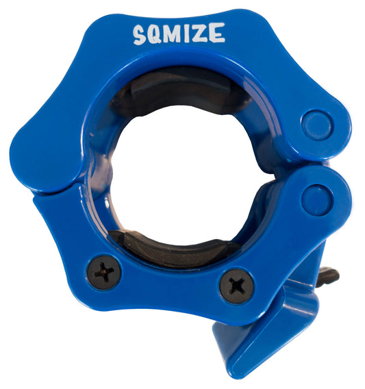Barbell Sluiting - JAW klem - 50 mm SQMIZE® OC10C Blauw (per paar)