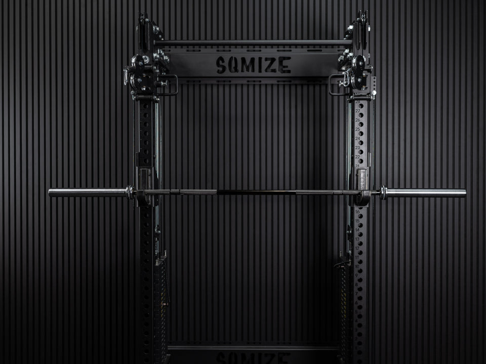Bison Barbell Crosslifting SQMIZE ELITE CLUB OB86CRm-D Titanium Black (20kg)