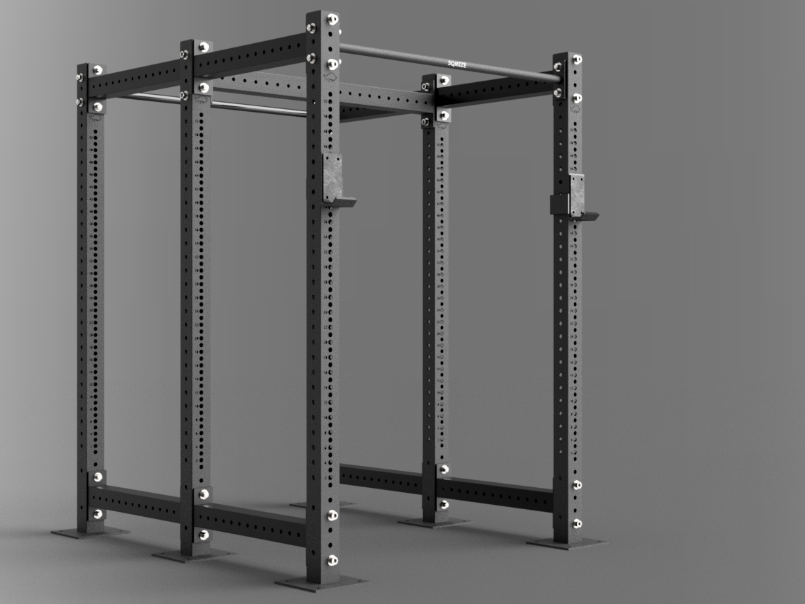 Half Power Rack Configurator SQMIZE® PREMIUM BISON - SQMIZE Nederland