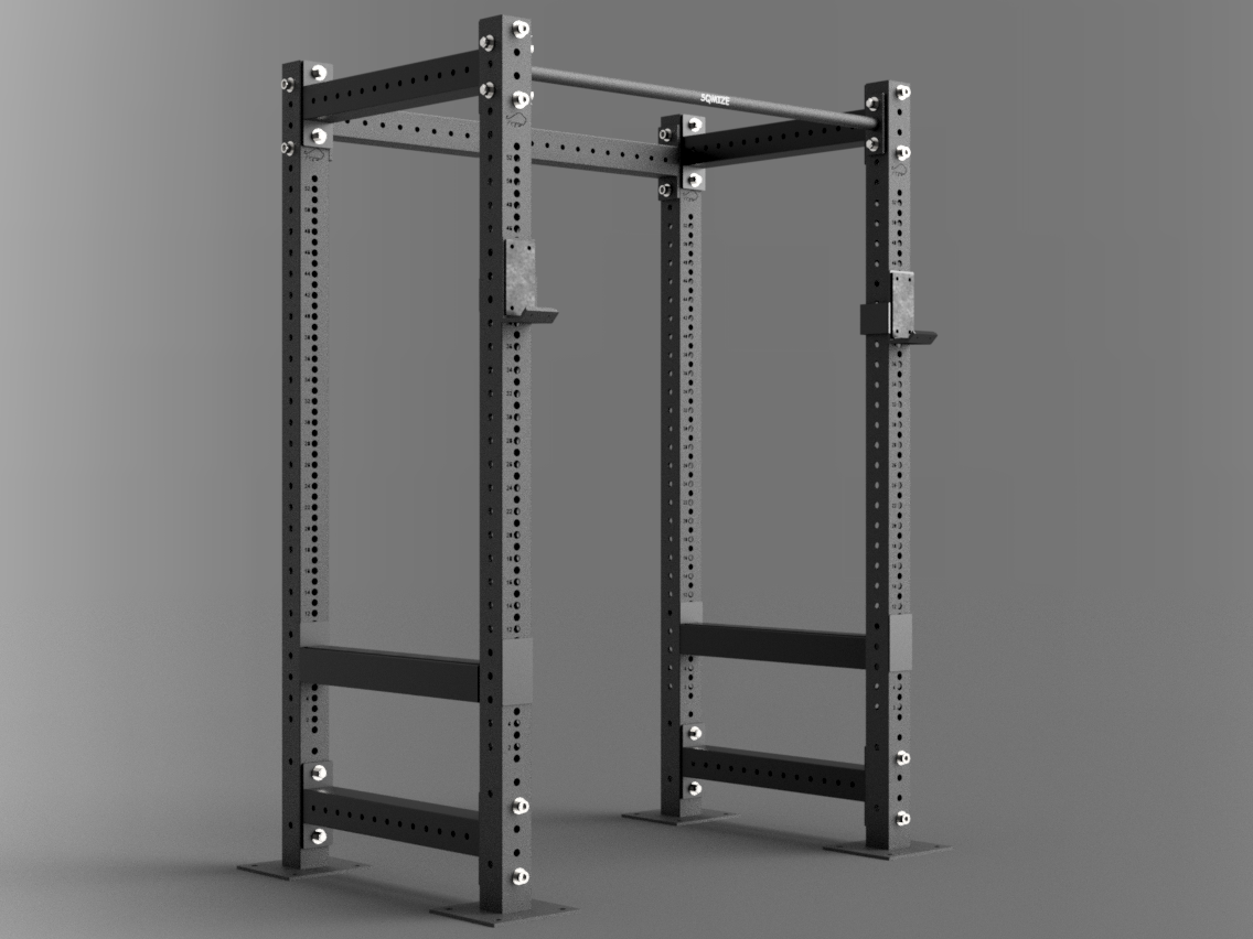 Half Power Rack Configurator SQMIZE® PREMIUM BISON - SQMIZE Nederland