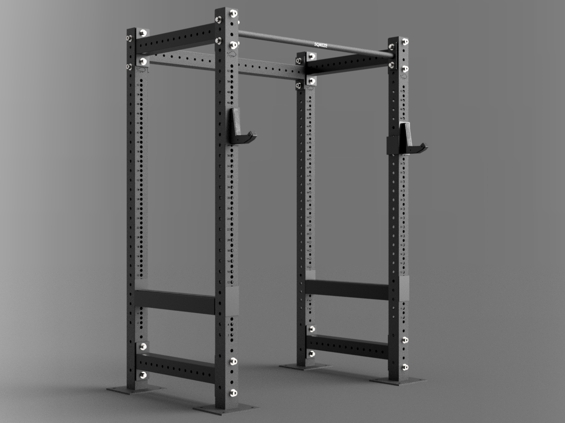 Half Power Rack Configurator SQMIZE® PREMIUM BISON - SQMIZE Nederland